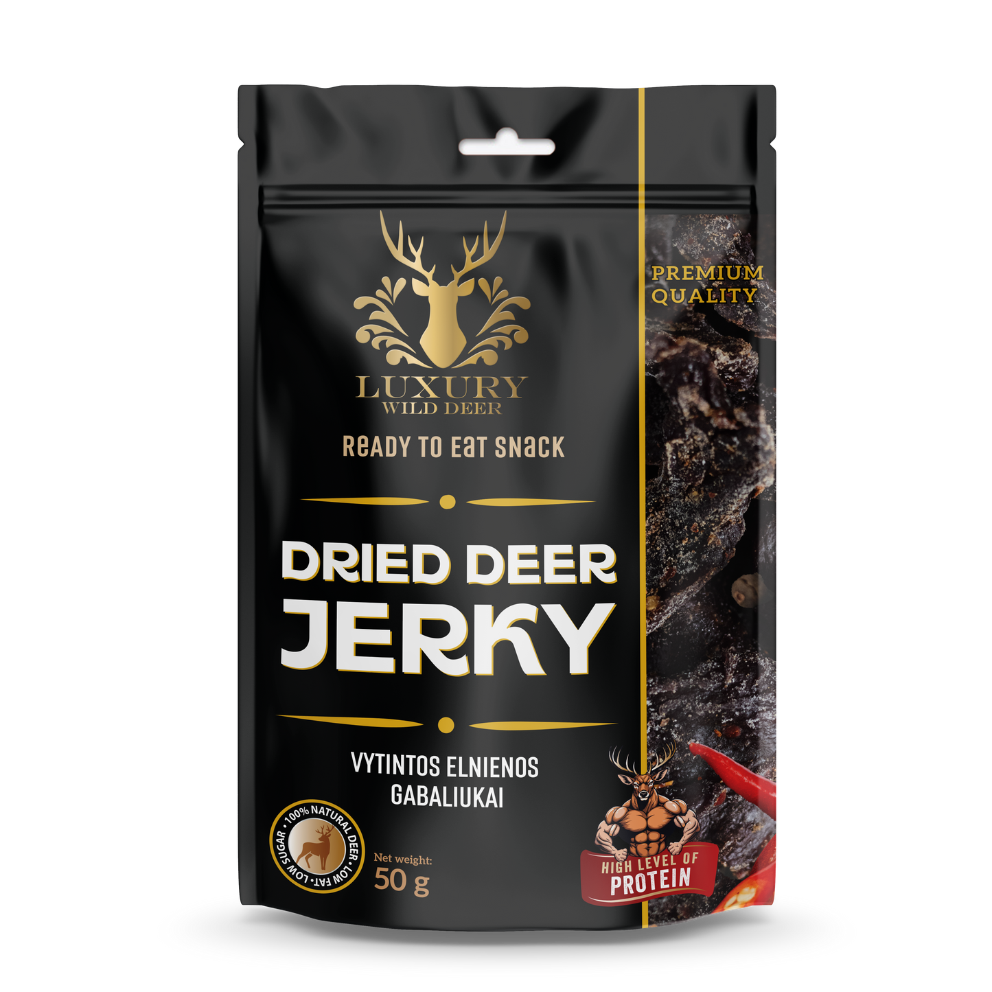 Air-Dried Venison Jerky
