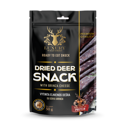 Air-Dried Venison Sausage with BRINZA Cheese
