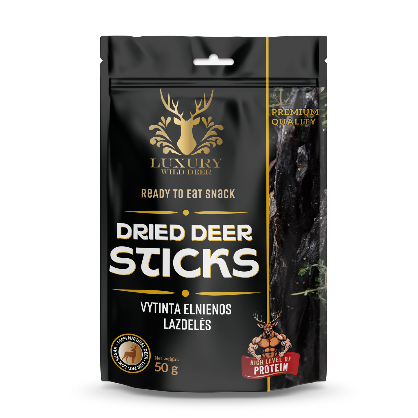 Air-Dried Venison Sticks