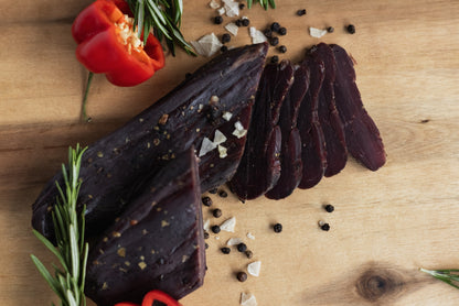 Air-Dried Venison with Juniper Berries