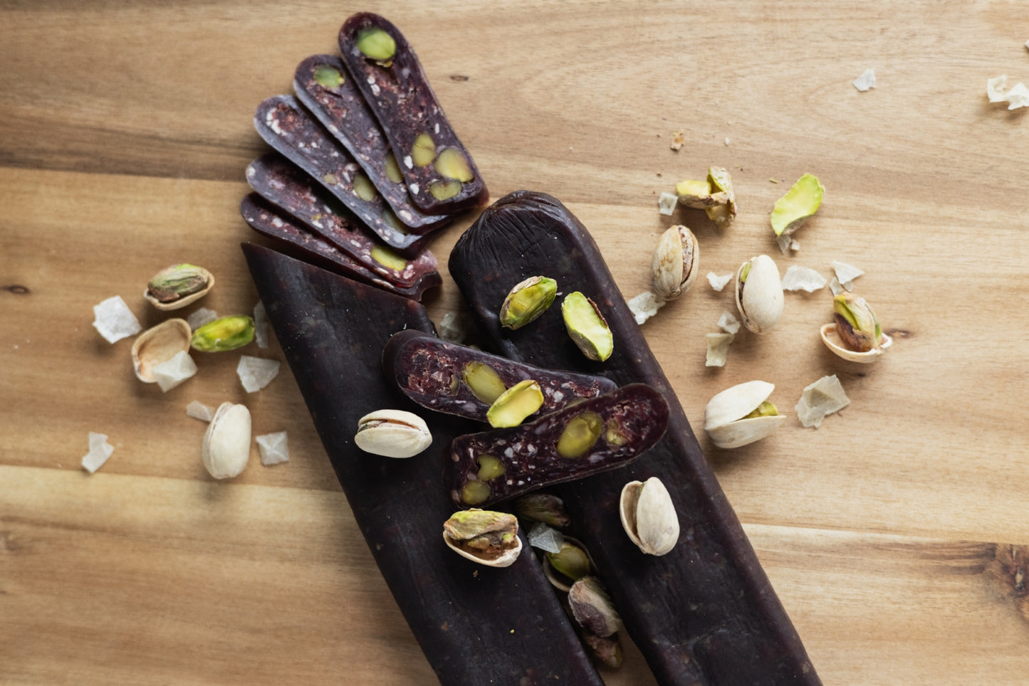 Air-Dried Venison Sausage with Pistachios